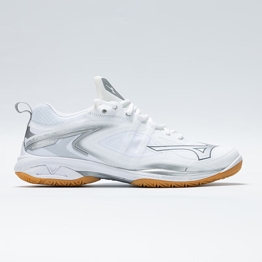Mizuno (MIZUNO) WAVE CLAW NEO 3 Eagle Claw 3rd generation professional badminton shoes for men and women, lightweight, flexible and fast, silver WAVE CLAW NEO 3 2025 new product 41 =265mm