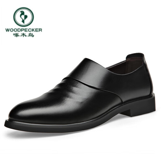 Spechte Lederschuhe für Männer Frühling und Sommer Neues atmungsaktives Geschäfte für Männer.