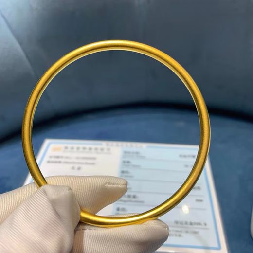 Hundred-year-old gold-wrapped silver bracelet for women, ancient method inheritance gold 9999 pure gold ring gold bracelet solid unchanged 5mm 64 ring mouth