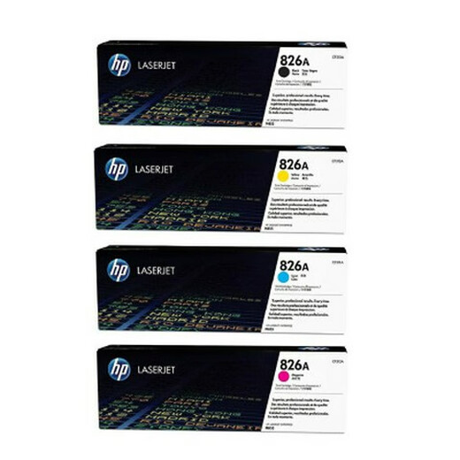 
Hop (HP) original HP CF310A 826A M855dn M855xh printer black powder box toner cartridge original HP CF310-3A powder box set four colors