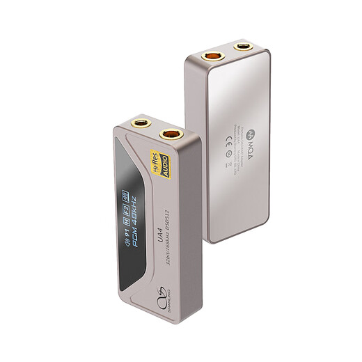 SHANLING UA4 small tail decoder amp HiFi audio amplifier sound quality Type-C mobile phone portable compact 4.4 balanced titanium color