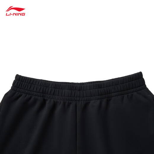 李宁奶芙裤微喇卫裤女健身时尚亲肤舒适运动长裤AKLV718
