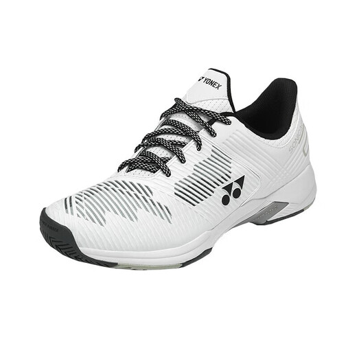 YONEX YONEX Tennis Chaussures hommes et femmes Badge Net Sports Chaussures Socle Absorbant des chocs SHTS2WEX WHITE SILLE 42
