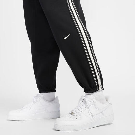 耐克（NIKE）男子透气舒适休闲裤加绒篮球裤潮流卫裤宽松直筒运动长裤 HJ3884-010 4XL
