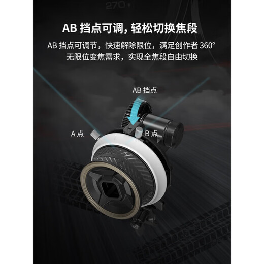 Smallrig Mini Focus Universal Camera SLR Wireless Portable Mini Zoom Manual Focus Focus Control remoto Accesorios de enfoque 3010 75-77 Anillo de enfoque sin costura 3294