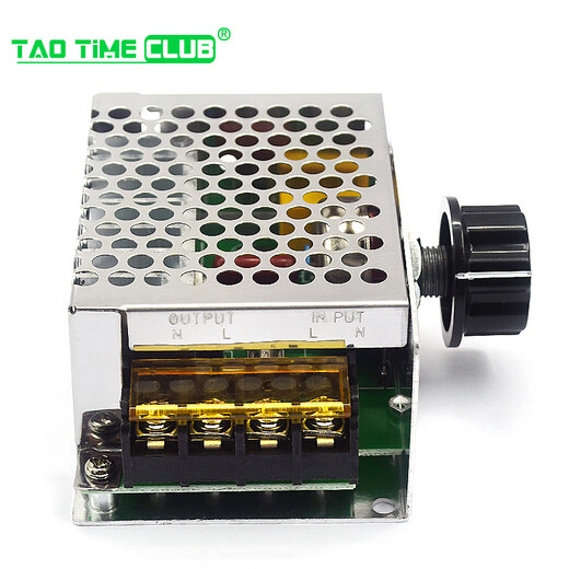 4000W thyristor high power AC motor electronic voltage regulator module dimming speed and temperature 220V No Specifications No Specifications