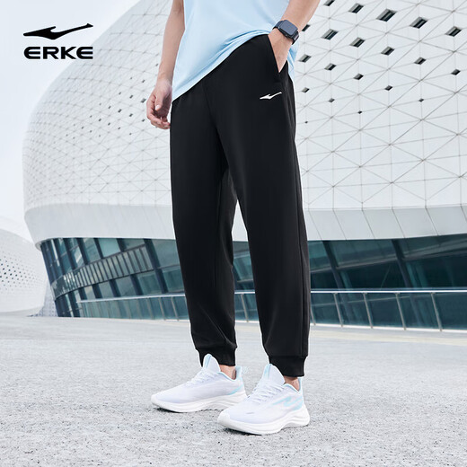 
Hongxing Erke Sport Pants Men's Summer Knitted Men's Pants Comfortable Breathable Loose Sleeping Pants Cropped Pants Men's Casual Pants