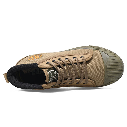 3531 High-Top-Schutzbefreiungsschuhe Herren-Baustelle Kee-resistent wasserdichte und rutschfestige Arbeitskräfteschuhe im Freien im Freien im Freien im Freien von Leinwandschuhen gelbe Gummi-Schuhe Wanderschuhe.