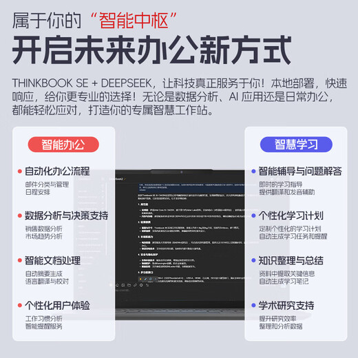 ThinkPad Lenovo ThinkBook 14 + 2025 Core 5 en option 20 % de subvention Mince et léger 14 pouces Design Business Office Student Gaming Laptop i5-13420H 32G Mémoire 2T TB14 Upgrade Face + Rétroéclairage en option 100 % High Color Gamut