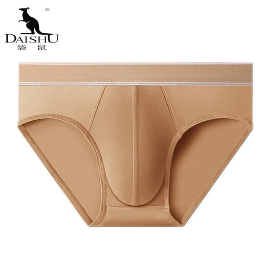 Kangaroo (Daishu) Herren -Briefs rein. Mid-T-T-Shorts der Männer mit atmungsaktivem Baumwoll mit lockerem Schritt und bequemer Mitte der Taille MR9902 Dark Grey () 3 Streifen 3xl 145 ~ 175jin [Jin ist gleich 0,5 kg] 2,7 ~ 3 Fuß
