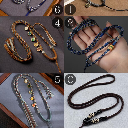 WSAY. Not easy to fade Thangka pendant necklace Tibetan Yellow God of Wealth Buddha brand Long Wuye amulet counter black God of Wealth/black gold-Kuangang Supermarket