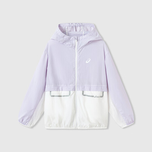 ASICS Children's Clothing 2025 Summer New UPF50+ Sun Protection Wear Woven Color Block Jacket for Boys and Girls 332251052314