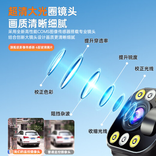 Mingsheng Solar Camera 4G Kraftlos und gridlos dediziertes Outdoor-Mobiltelefon Fernbedienungsmonitor 360 Grad No Dead Winkel mit Nachtsicht Panoramabläufe der View-View-Sprache wasserdicht ohne Plug-In
