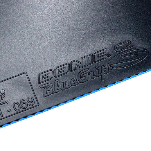 Donik Rubber Blue Clamp C2 S1 S2 Professioneller importierter Klebstoff Hoch elastischer Lichtbogenringtisch Tennis Gummi Rückwärtsgummi Abdeckung 13068 Blaues Klemmen C2 Red Max