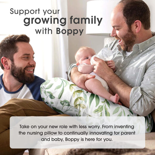 Boppy 婴儿和幼儿背带 前抱 适合婴儿 棉质材料 鸽灰色