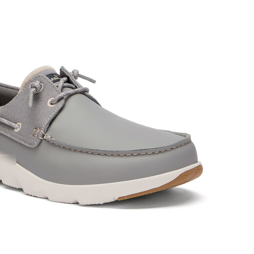 Clarks ATL Coast Deck men's new lightweight and comfortable outdoor casual sailing shoes Gray 261826067 41.5
