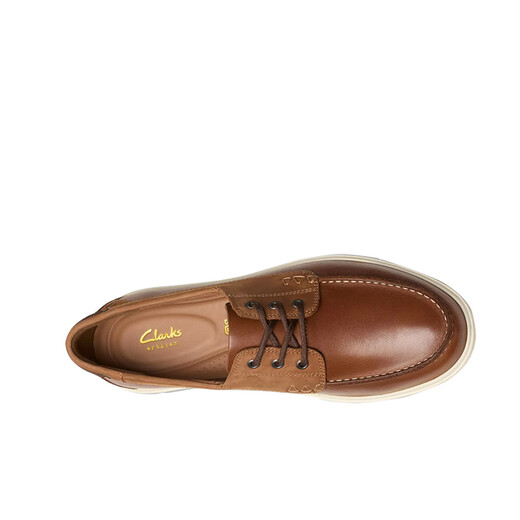 Мужская обувь Clarks для летних удобных шнурных туфлей. Случайные туфли Bratton Boat Overseas Direct Mail 26181273 41