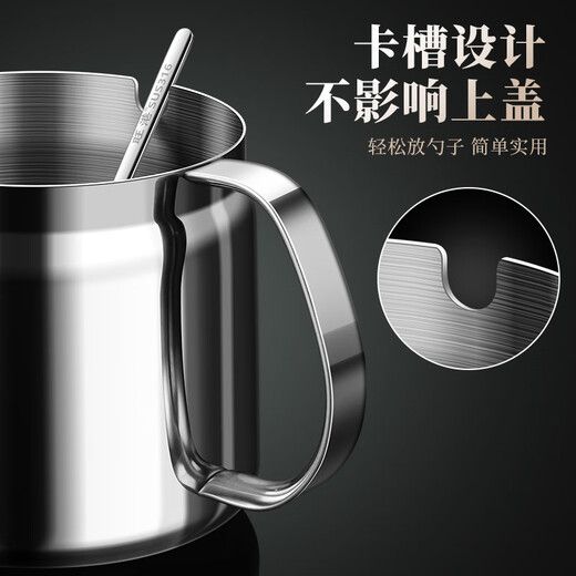 Wanggang 316 stainless steel large capacity chili oil special jar seasoning jar kitchen oil spicy jar high temperature resistant seasoning jar 316 stainless steel 1000ml one pack