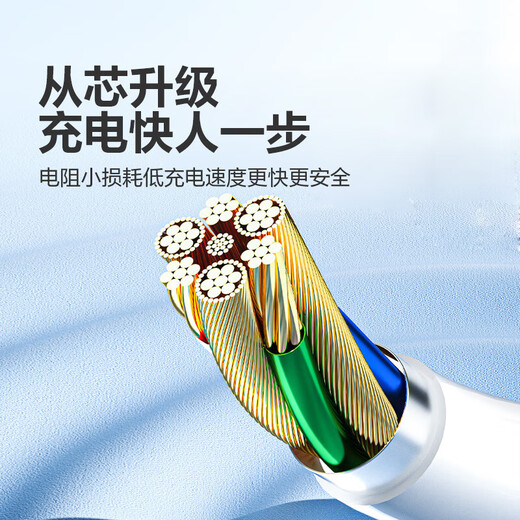 Type-c is suitable for Huawei/Honor/Xiaomi/oppo/vivo/Samsung mobile phones 6A fast charging data cable USB to Type-C interface universal 1M