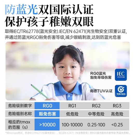 Zhixingsheng national AA grade table lamp for eye protection, learning myopia, long battery life, charging 14w ultra-bright reading, reading and writing prevention, students only flagship model, double-head 66CM large light source - 4h battery life - 14W brightening, national AA grade full spectrum RG0 blue light-free eye protection