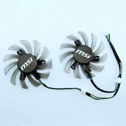 Bevorzugter Original MSI MSI R6850HAWK R6870 6790 460GTX 560 570 580GTX Graphics Card Lüfter Single Fan 4p Jack