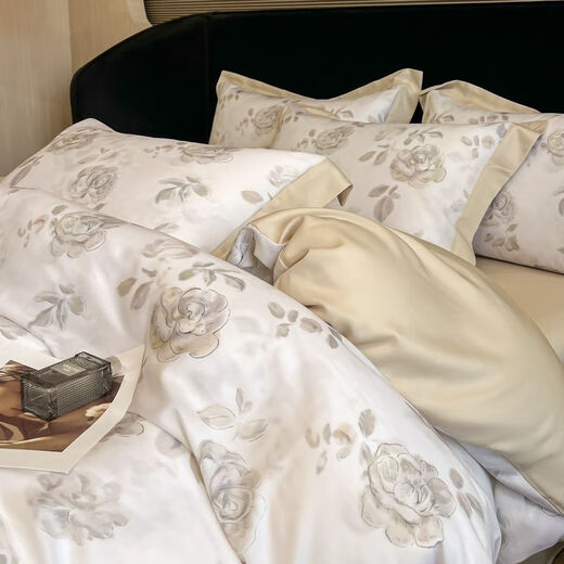 Bliss Mercury Home Textiles [1484 Люди высоко оценили] Экспорт 240 кусков Тяньши из четырех частей летних щитов шелковой шелк yicang-spring медовая орхидея (голая спящая мать и чистое время ребенка) 1,5 лист четырехсетен