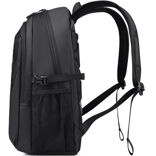 Edison Backpack Lightweight Sports Water-Repellent Backpack Business Commuter Travel Student School Bag E26-1 Black