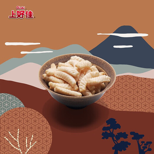 上好佳膨化零食鲜虾条128g