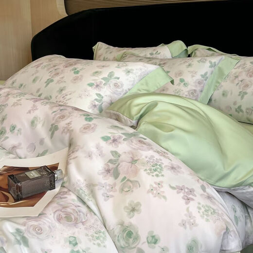 Bliss Mercury Home Textiles [1484 Люди высоко оценили] Экспорт 240 кусков Тяньши из четырех частей летних щитов шелковой шелк yicang-spring медовая орхидея (голая спящая мать и чистое время ребенка) 1,5 лист четырехсетен