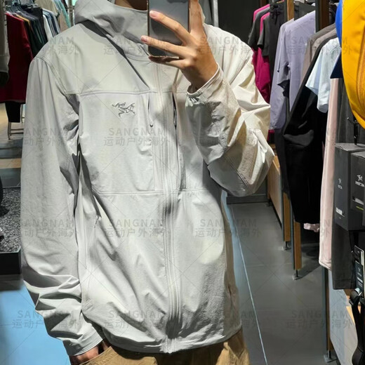 始祖鸟（ARC'TERYX）Gamma LightWeight Hoody男夏季超轻透气软壳X9196 24款Black黑色 X000009196 S