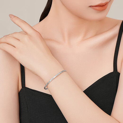 Chao Acer PT950 platinum bracelet women's bracelet birthday gift price platinum SDP40000165 about 7.75g