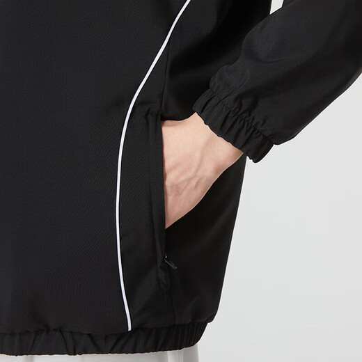阿迪达斯 （adidas）男装运动套装25新款梭织连帽休闲简约夹克外套宽松时尚长裤两件套 IM8806+JD0341 S