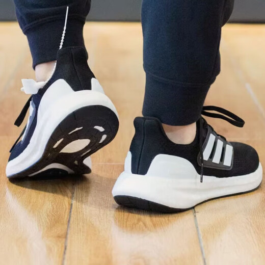 阿迪达斯男鞋秋季新款运动鞋PUREBOOST 23网面透气跑步鞋舒适耐磨休闲鞋 IF4839 40.5