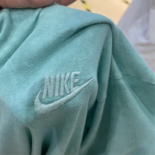 耐克（NIKE）短袖T恤男装2025夏季新款运动服针织舒适透气时尚圆领休闲上衣 FD1283-309绿色做旧款 M