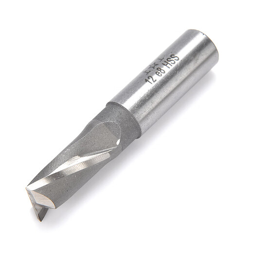 Shanggong 5 pieces straight shank keyway end mill 12mm 2-edge two-tooth keyway end mill
