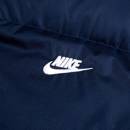 Nike (NIKE) cotton vest men's winter stand collar windproof sportswear warm cotton jacket casual sleeveless vest jacket FB7374-410 L
