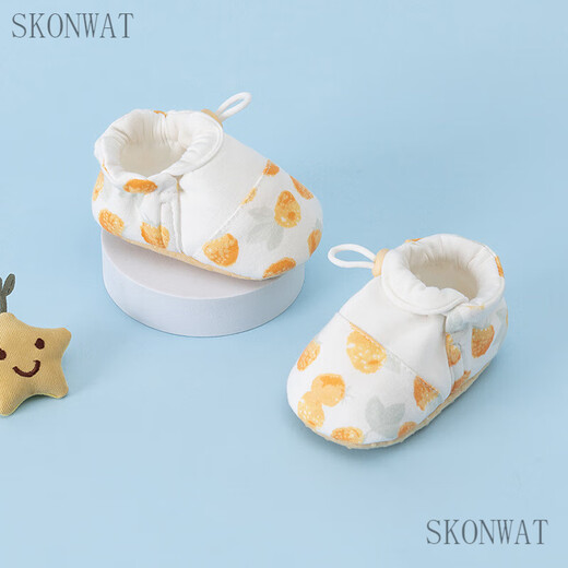 Skonwat Neue Frühlings- und Herbstbabyschuhe, kleine Alter von 0 bis 3 Monaten, nicht einfach ein Jahr altes Baby Kleinkindschuhe, gleitende Softrocksschuhe, süße Kaninchen 11 s Größe, ungefähr 10 cm (0-6 Monate Baby