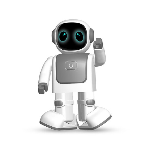 Fantasy Dancing Robot Intelligent Programmation Bluetooth Audio Space Robot Children's Toys Intelligent Companion Robot Creative Gift Standard Edition Gray