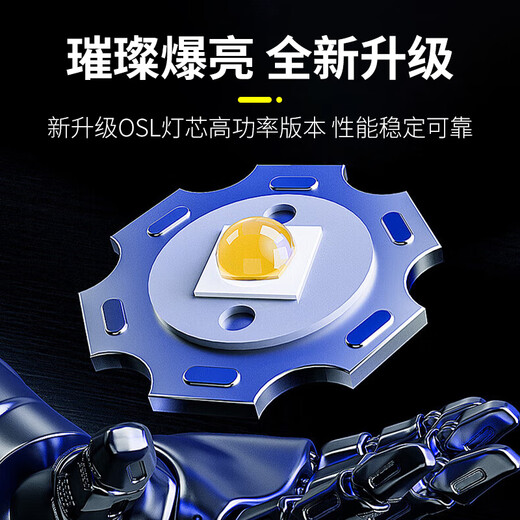 VKV户外头灯强光超亮小型充电长续航巡逻钓鱼夜钓登山汽修工作头戴灯 大号VT9230 续航12H 电显/快充