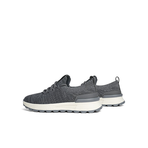 Red Dragonfly Mesh Casual Shoes 2025 Spring New Lightweight Breathable Sports Men's Shoes Outdoor Flying Wire Walking Shoes WHA15051 Gray 44