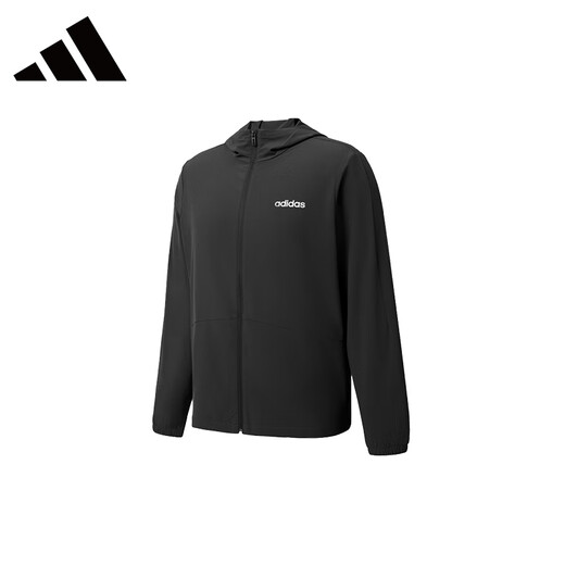 Adidas Spring y Summer Fin Sportswear Sportswear con capucha con capucha Top JN8451 Black L
