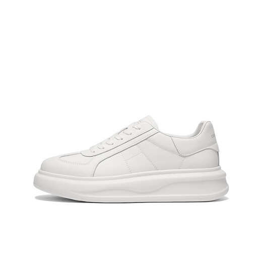 Belle Zhang Linghe gleiche Style Cloud Dick-Soled Height-verstärkt weiße Schuhe Herrenschuhe Freizeitbrettschuhe weiß 41