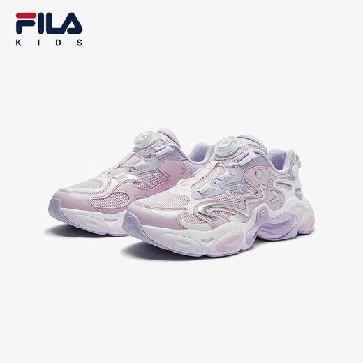 FILA Fila children's shoes children's running shoes 2025 summer breathable sports shoes men and women middle and big children's running shoes