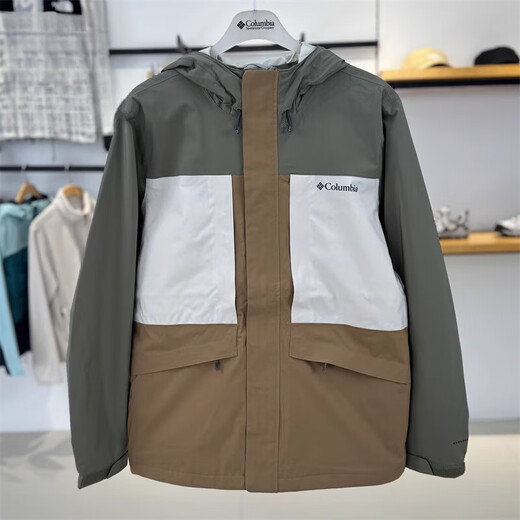 哥伦比亚（Columbia）2025春夏新品户外男士冲锋衣徒步外套XE4839 XE4839-011黑色 S 170/92A