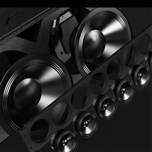 Baddaofeng 1980 outdoor professional performance musical instrument playing and singing karaoke sound card audio column all-in-one machine high-power school square small and medium-sized activities mobile stage roadshow audio BD-H1980A outdoor version