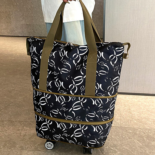 Bolsa de equipaje MRLD con ruedas Bolsa de viaje de rueda universal 2025 NUEVA OXFORD Baggage Bags con ruedas Expansión Bolso de mano Estilo B
