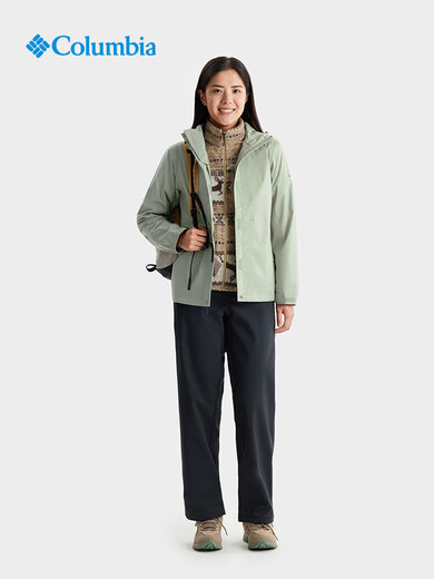 Columbia (Columbia) [Same Model Zhang Jingyi] Columbia Outdoor Women's Waterproof Shock Clothes Windproof Travel Hooded Jacket XR9429 348 XR3937 XS (150/76A)