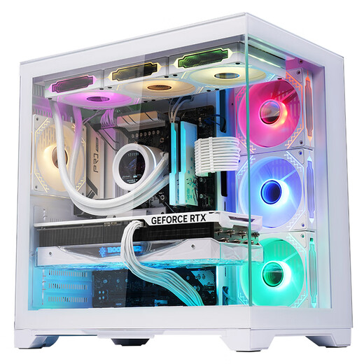 Colorful sea view room E-sports game design office computer host desktop assembly machine customized upgrade (contact customer service before placing an order) 100 Single shot will not be shipped Customized model Please contact customer service before placing an order