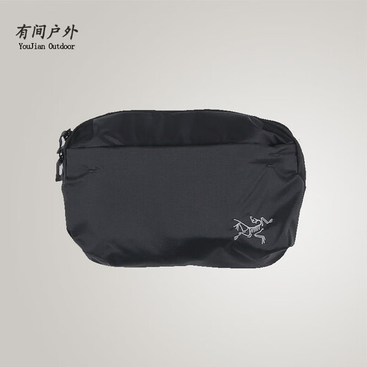 始祖鸟（ARC'TERYX）Arcteryx Heliad 6 多功能防水单肩包斜跨包腰包7973 6169 黑色/Black 约25*17*9cm