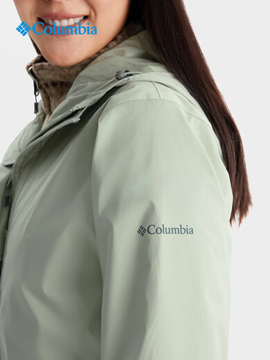 Columbia (Columbia) [Same Model Zhang Jingyi] Columbia Outdoor Women's Waterproof Shock Clothes Windproof Travel Hooded Jacket XR9429 348 XR3937 XS (150/76A)